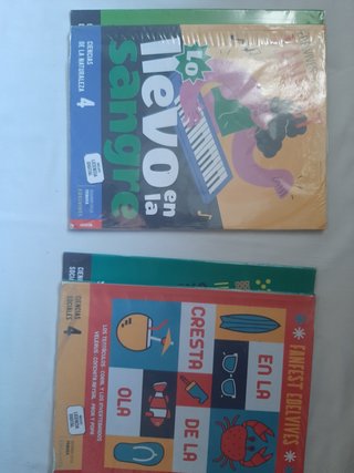 Libros escolares 4° de primaria