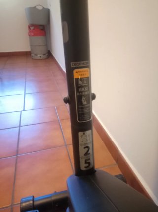 Bicicleta Estática Negra