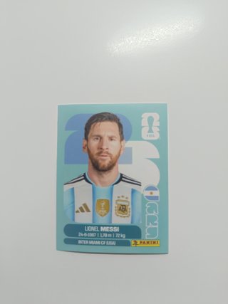 Cromo Lionel Messi Inter Miami CF Panini