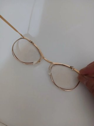 Gafas antiguas Amor Vintage Doradas