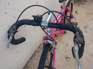 Bicicleta rosa carretera 3-5 años
