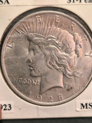 Dólar de Plata Paz One Dollar