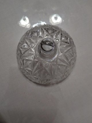 Regalo tapa de una bombonera de cristal