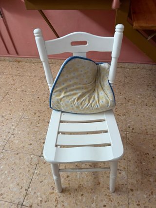 Conjunto mesa y sillas madera