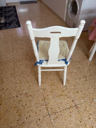 Conjunto mesa y sillas madera