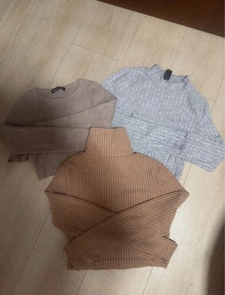 Pack 3 jerseys invierno talla xs