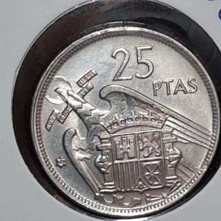 25 Pesetas 1957 SC ESTRELLA 71