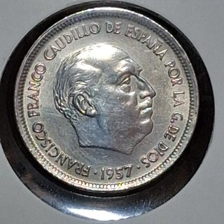 25 Pesetas 1957 SC ESTRELLA 71