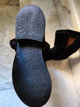 Botines ante negros talla 39