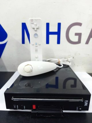 Nintendo Wii Negra 1 Año Garantía