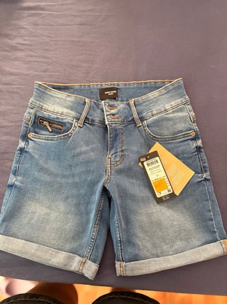 Pantalón corto vaquero mujer