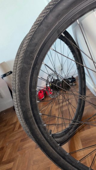 Ruedas bici eléctricadelantera y y trasera