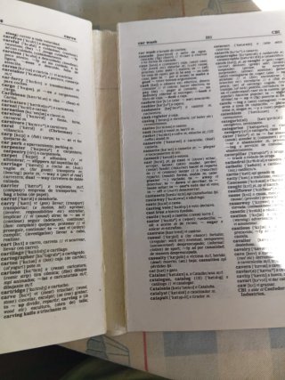 Diccionario español-inglés, English-Spanish