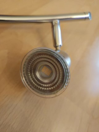 Lámpara de techo 3 focos orientables