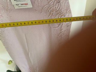 Top Zara Rosa Perlas Talla M