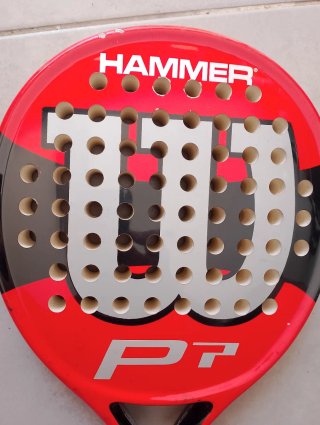 Pala de pádel Wilson Hammer PT Roja
