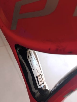 Pala de pádel Wilson Hammer PT Roja