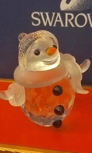 Bambola di Neve Swarovski
