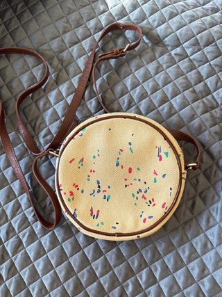 Bolso Bimba y Lola redondo estampado