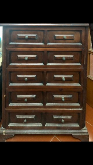 Settimino Cassettiera Legno