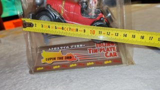 Auto Latta Lupin III Idling Tin Plate Car