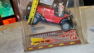 Auto Latta Lupin III Idling Tin Plate Car