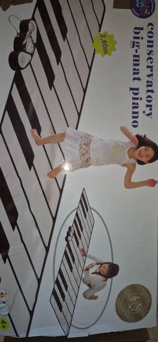 Alfombra Piano Gigante Musical