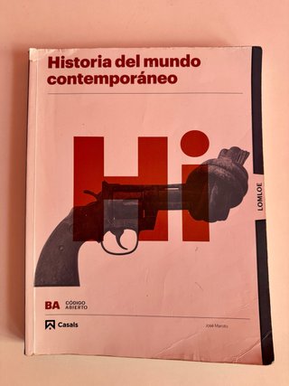 Historia del mundo contemporáneo, Hi Bachillerato