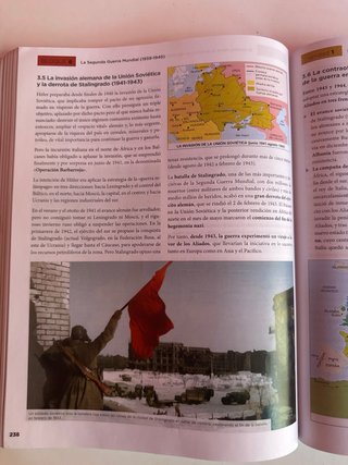 Historia del mundo contemporáneo, Hi Bachillerato