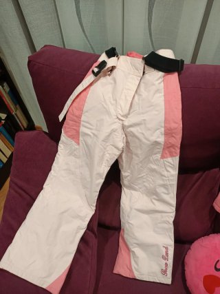Pantalones y Chaqueta de esquí para niña Snow Land