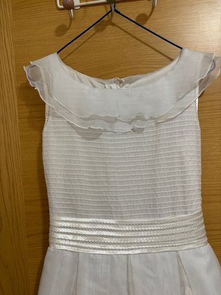 Vestido de Primera Comunión/Boda Blanco para niñas