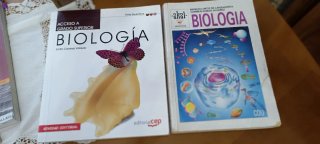 Lotes de libros de quimica, fisica, mates e ingles