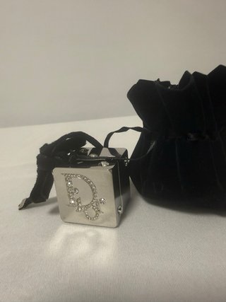Dior Colgante/Llavero Charm Bolso