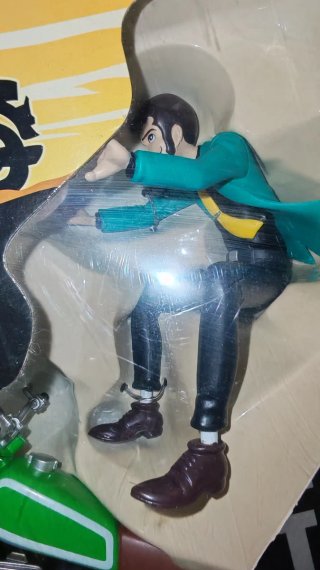 Lupin the 3rd Figure & Bike Banpresto