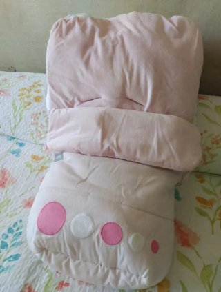 Saco para bebé rosa