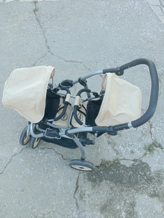 Silla de juguete de paseo gemelar Miyo