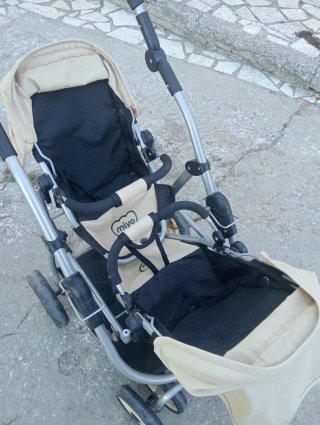 Silla de juguete de paseo gemelar Miyo