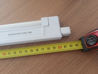 Lámpara LED T4 30W (80cm) y con interruptor