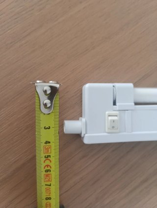 Lámpara LED T4 30W (80cm) y con interruptor