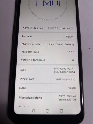 Huawei P Smart 2019 64GB Nero
