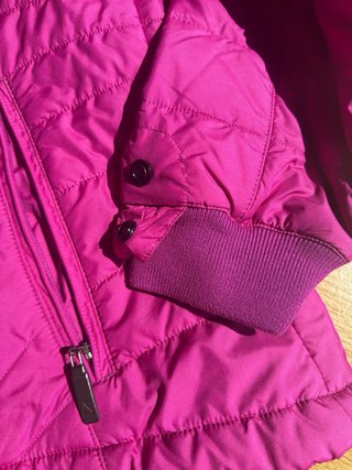 Chaqueta Schöffel acolchada mujer rosa