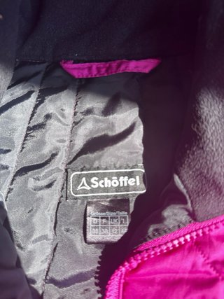 Chaqueta Schöffel acolchada mujer rosa
