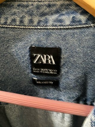 Camisa vaquera Zara Talla M