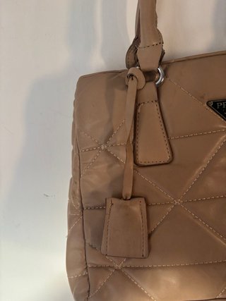 Borsa Prada Beige Trapuntata