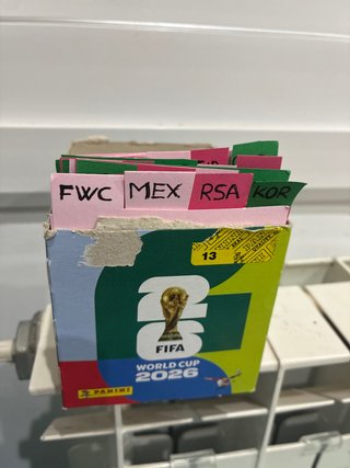 Pack cromos Panini Mundial 2026