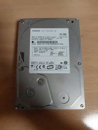 Disco Duro 500GB SATA 3.5" Hitachi 7200 RPM