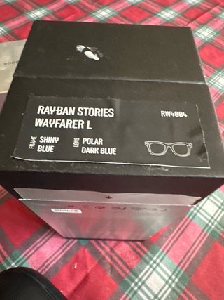 Ray-Ban Stories Wayfarer Facebook Azul