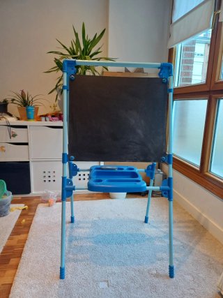 Pizarra infantil azul