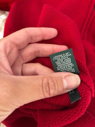 Jersey Lauren Ralph Lauren Rojo Talla S