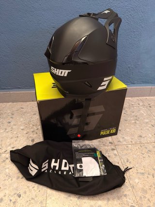 Casco Motocross Shot Niño Talla YS